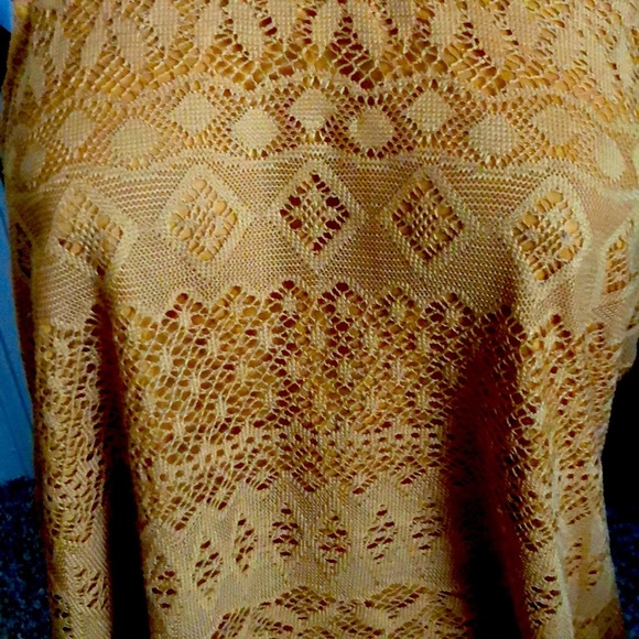 🌶2/$10xhilaration NWOT Sleeveless Crotchet Lined Lace Keyhole Top  X S - Picture 4 of 11